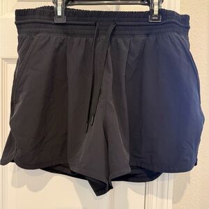 Abercrombie & Fitch Women's Charcoal Athletic Shorts